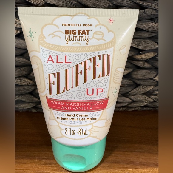New Sealed Perfectly Posh All Fluffed Up Big Fat Yummy Hand Crème - Picture 4 of 5
